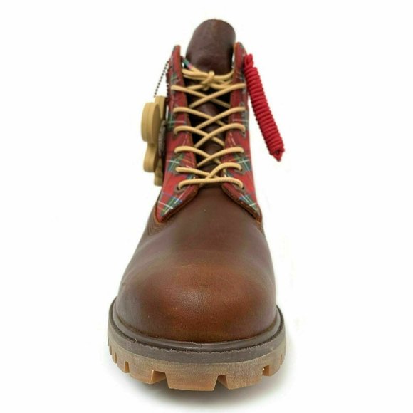 Timberland Women's Premium Brown Leather Boots A1U68 SIZE : 9.5 - Picture 4 of 11